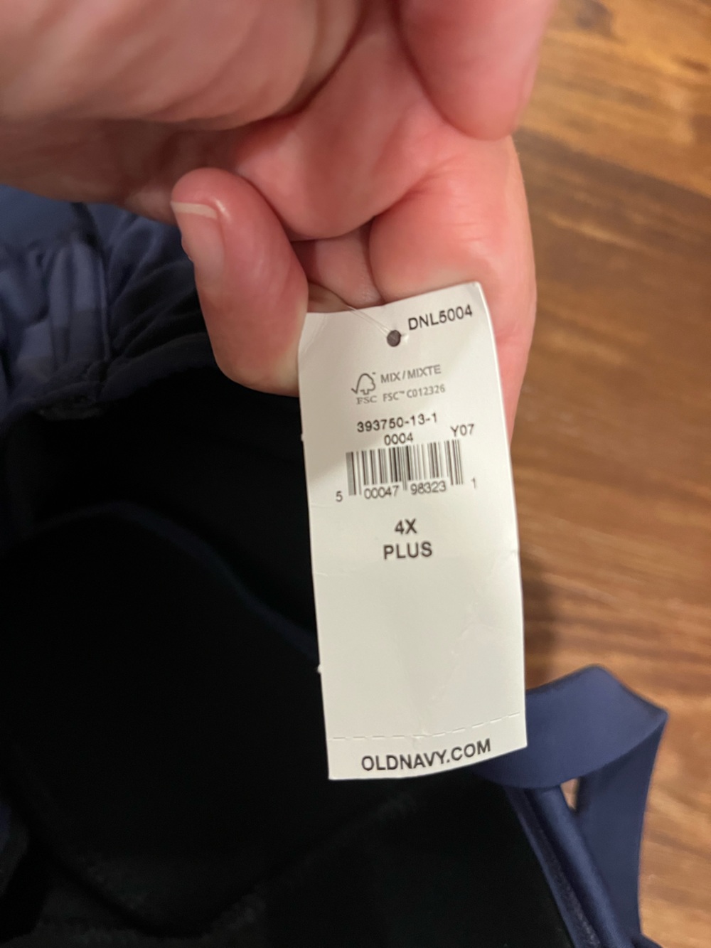 NWT Old Navy Wrap-Front Secret-Smooth Underwire Plus-Size Swimsuit Size 4X Plus - Picture 9 of 13